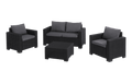 California 4 Seater Lounge set - Grey