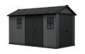 Newton Plus Dual Entry Shed 13x7.5ft - Grey