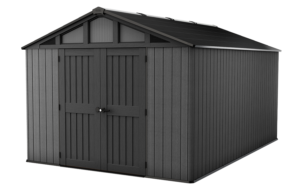 Stronghold 10x15 Shed - Grey