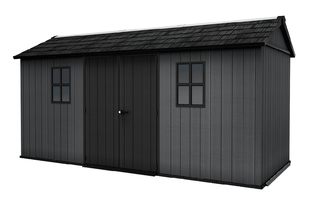 Newton Plus Shed 15x7.5ft - Grey