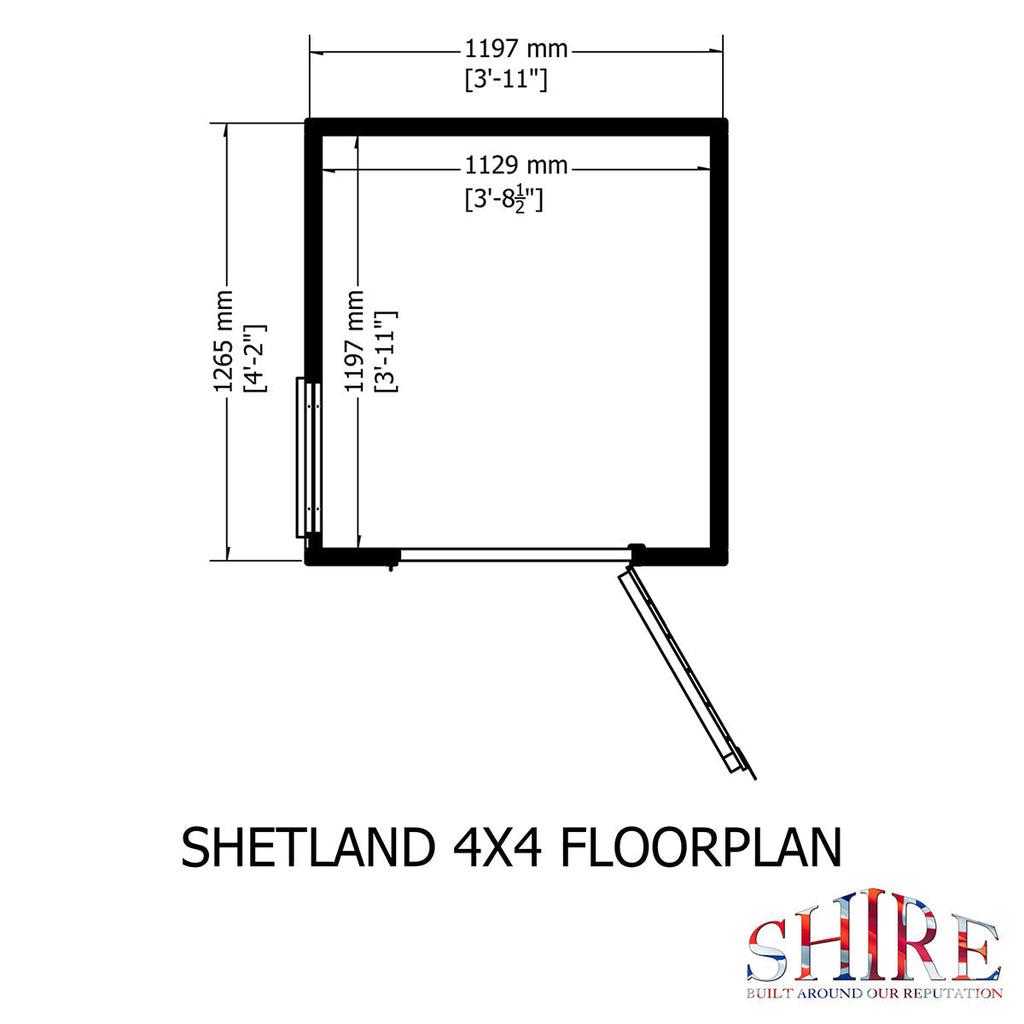 Shire Alderney 7ft x 5ft Shiplap Apex Shed  NEW SIZE