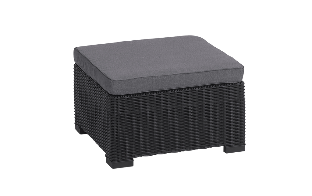 California 4 Seater Double Lounge Set - Grey