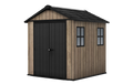Signature Apex Shed 7.5x7ft - Ashwood Brown