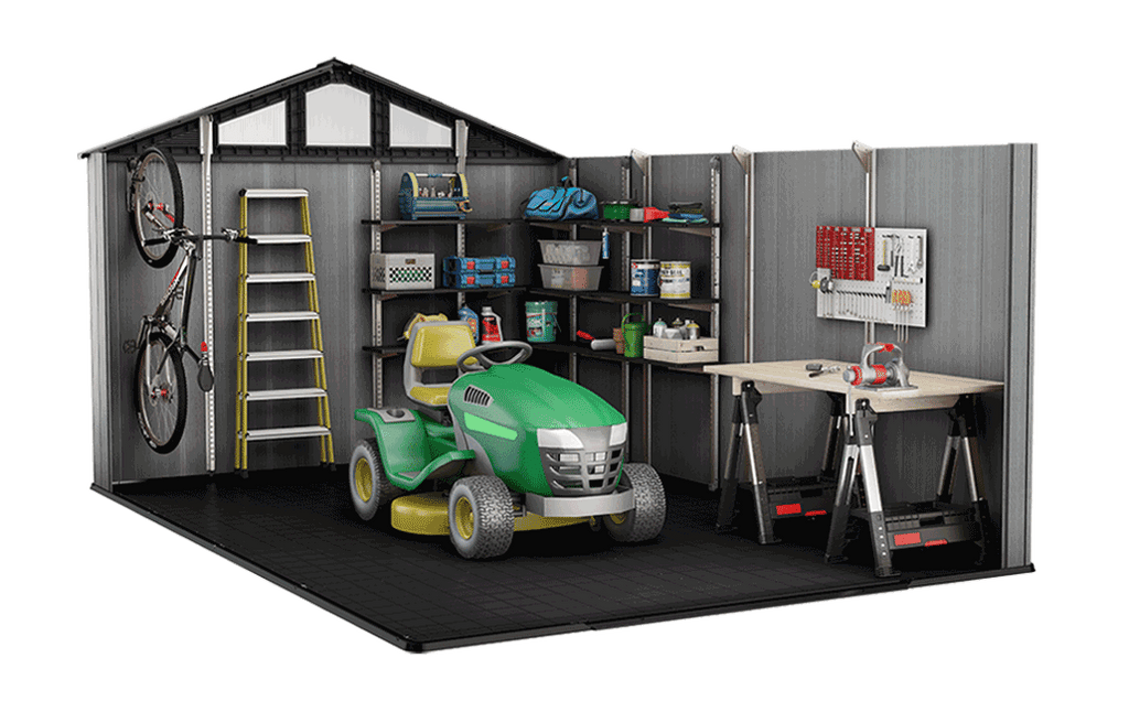 Stronghold 10x15 Shed - Grey