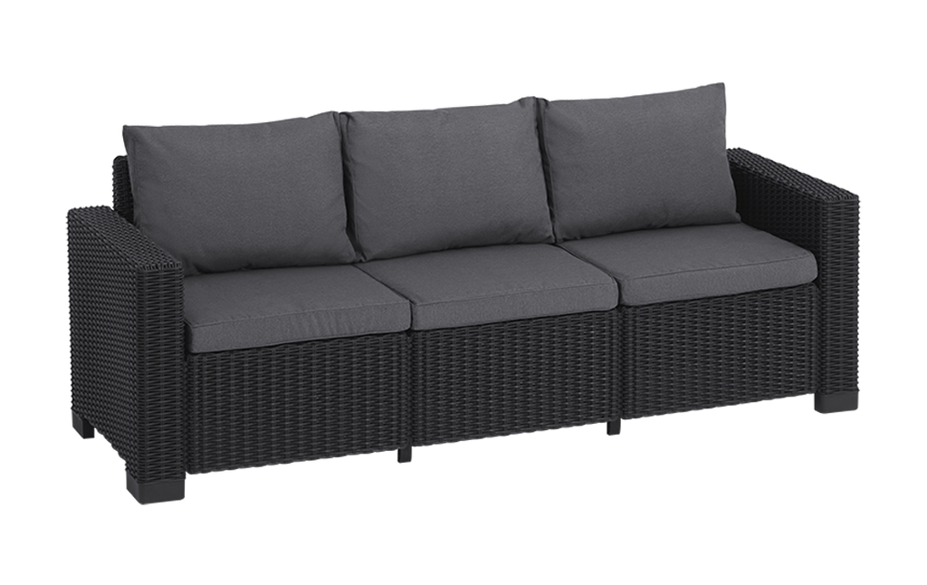 California 5 seater Lounge Set - Grey