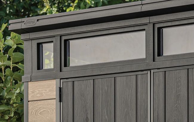Signature Shed 7x7ft - Ashwood Brown