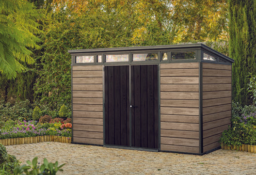 Signature Shed 11x7ft - Ashwood Brown