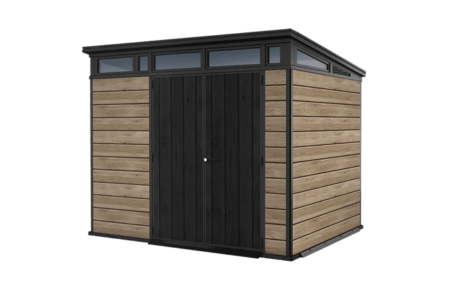 Signature Shed 9x7ft - Ashwood Brown