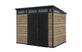 Signature Shed 9x7ft - Ashwood Brown