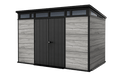 Signature Pent Shed 11x7ft - Storm Grey