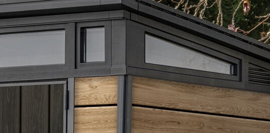 Signature Shed 9x7ft - Ashwood Brown