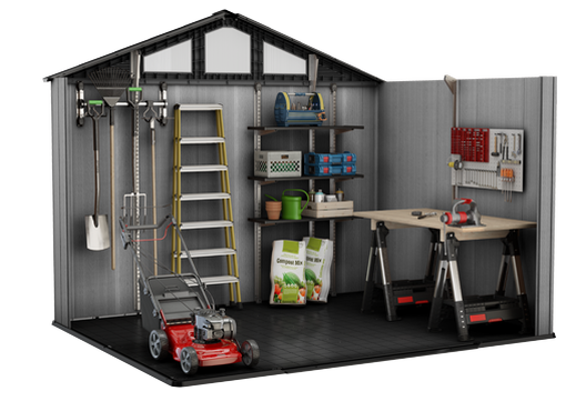 Stronghold 10x8 Shed - Grey