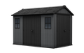 Newton Plus Dual Entry Shed 11x7.5ft - Grey
