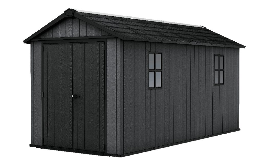 Newton Plus Shed 7.5x15ft - Grey