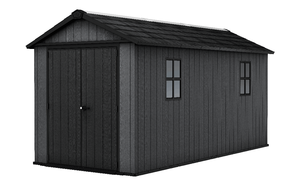 Newton Plus Shed 13x7.5ft - Grey