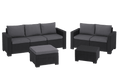 California 5 seater Lounge Set - Grey